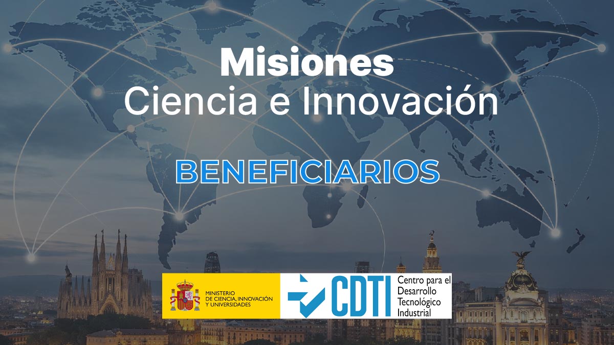Beneficiarios Misiones CDTI