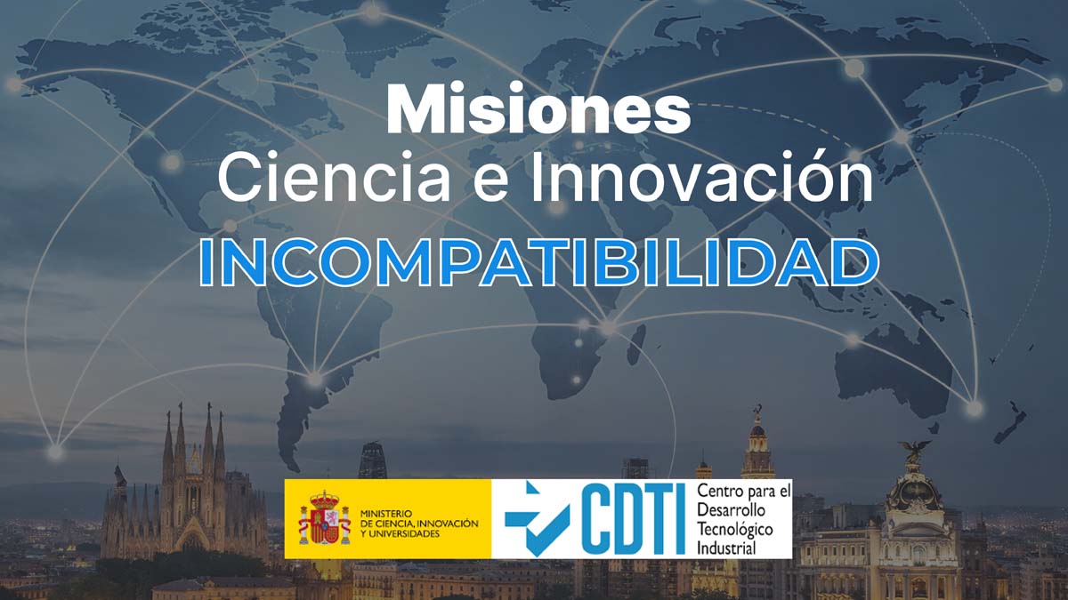 Incompatibilidad Misiones CDTI